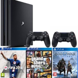 Sony PlayStation 4 Pro With 3 Games 2 Controllers
