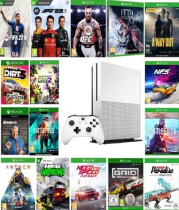 XBOX ONE S 1TB, Unboxed  With Unlimted Games1yr Warranty