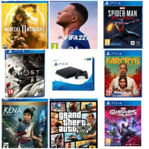 Ps4 Pro + One Controller + FIFA 24, in Wuse 2 - Video Game Consoles,  Standor Liberty Gadgets