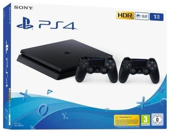 Ps4 console with 2 hot sale controllers