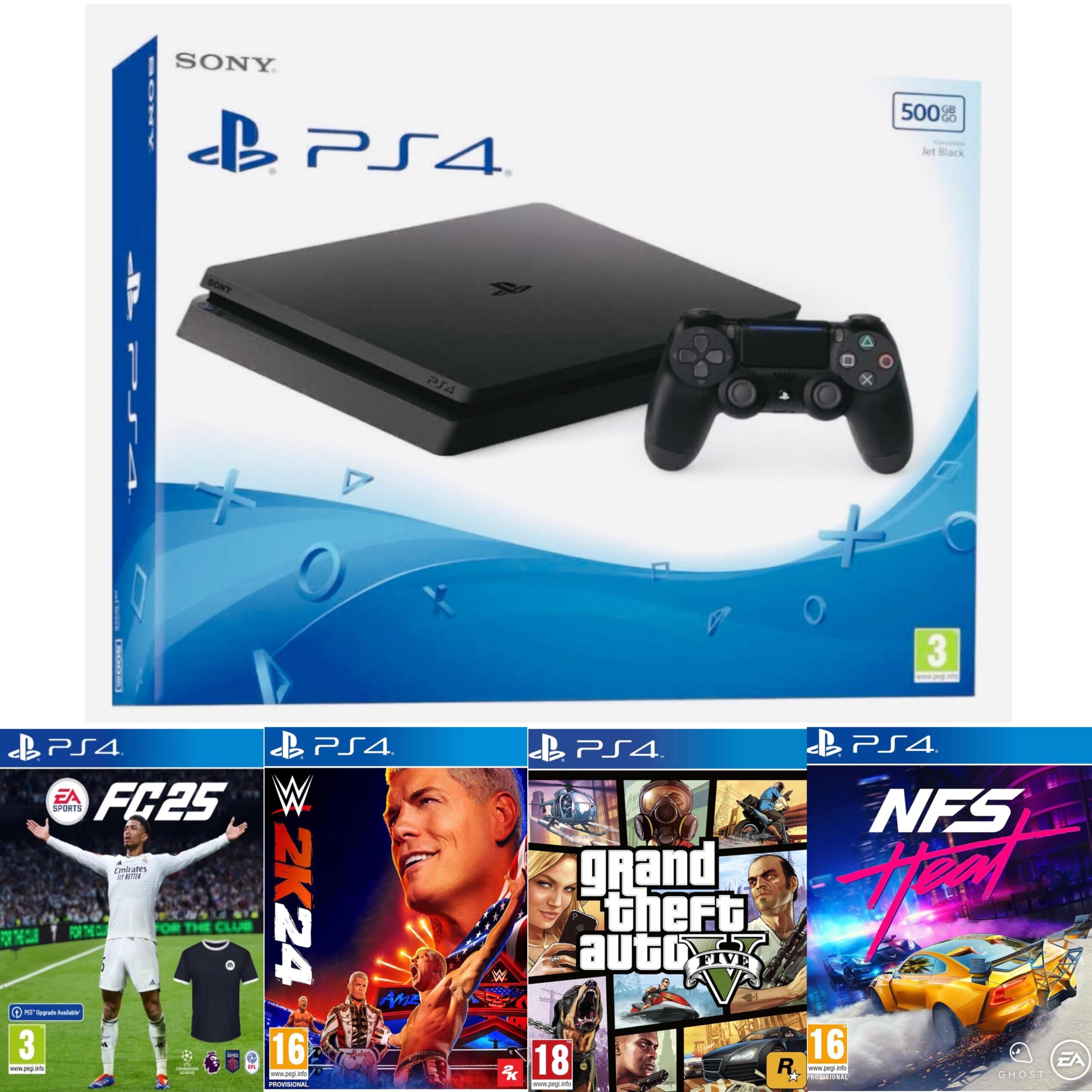 New 4 offers game bundle for ps4