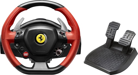 gå Fedt venlige THRUSTMASTER Ferrari Racing Wheel Red Legend Edition Joystick (For PS3, PC)  - Games N Gadget