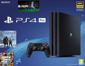 Sony PS4 PRO 1TB Console 1 Year warranty Unboxed 3 Games Bundle