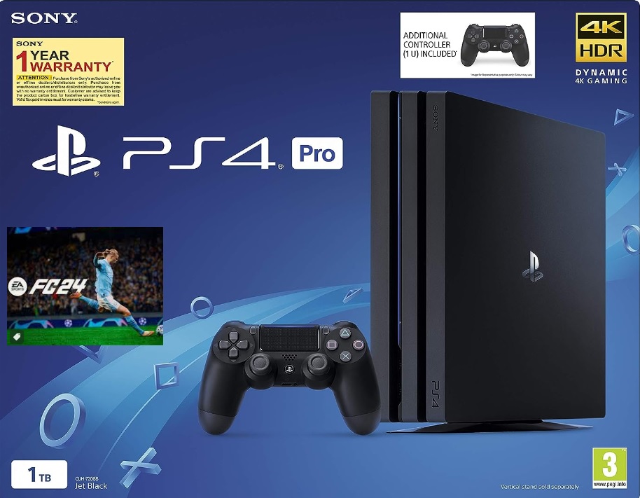 Ps4 Pro 4K 1 TB + FC 24 Fifa 24 + ÜCRETSİZ Kurye !! at  -  1149968382