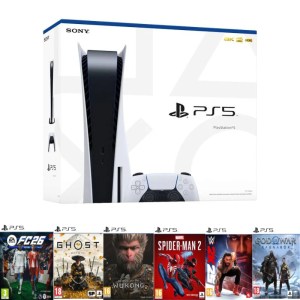 PlayStation 5 Console disk Unboxed With Games Options (6 month warrenty)