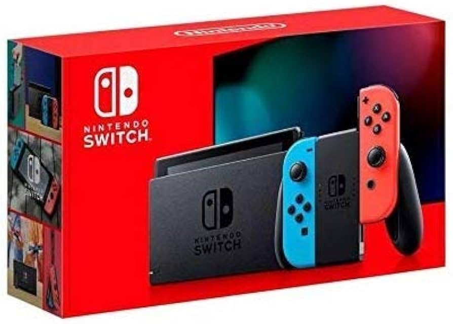 Nintendo Switch Console with 2 Games order