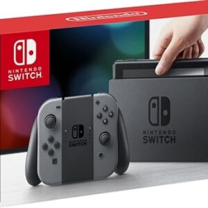 Nintendo Switch Console, 32GB + Grey Joy-Con, Boxed