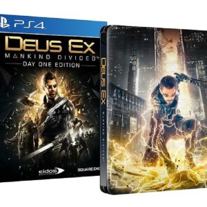 Deus Ex: Mankind Divided - Steelbook Edition (PS4)