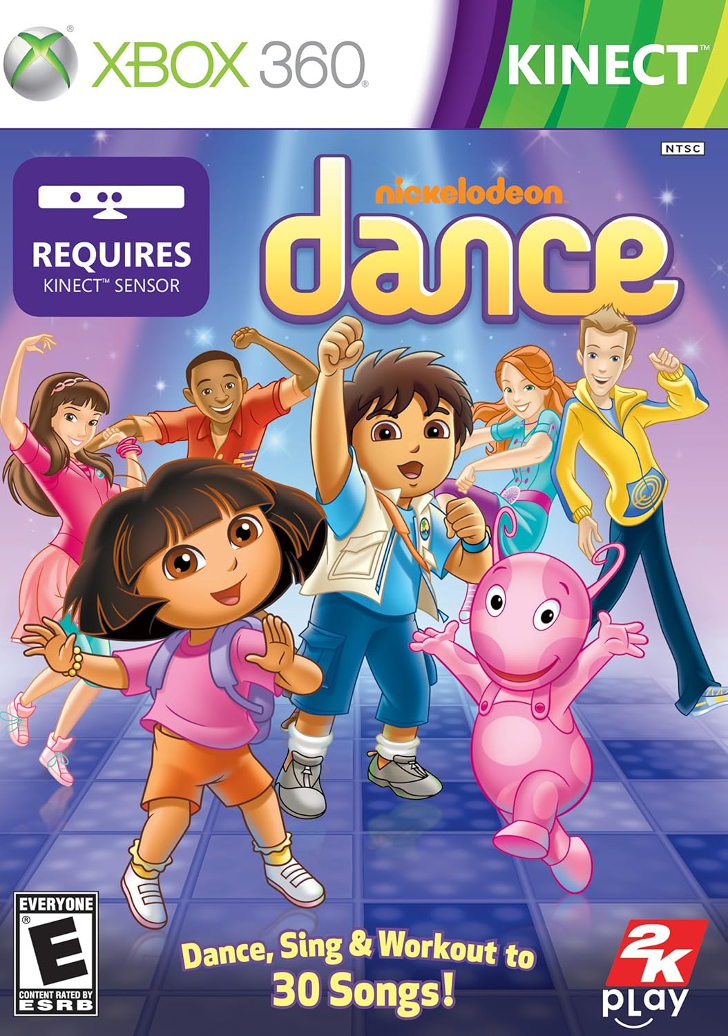 Nickelodeon Dance KINECT XBOX 360